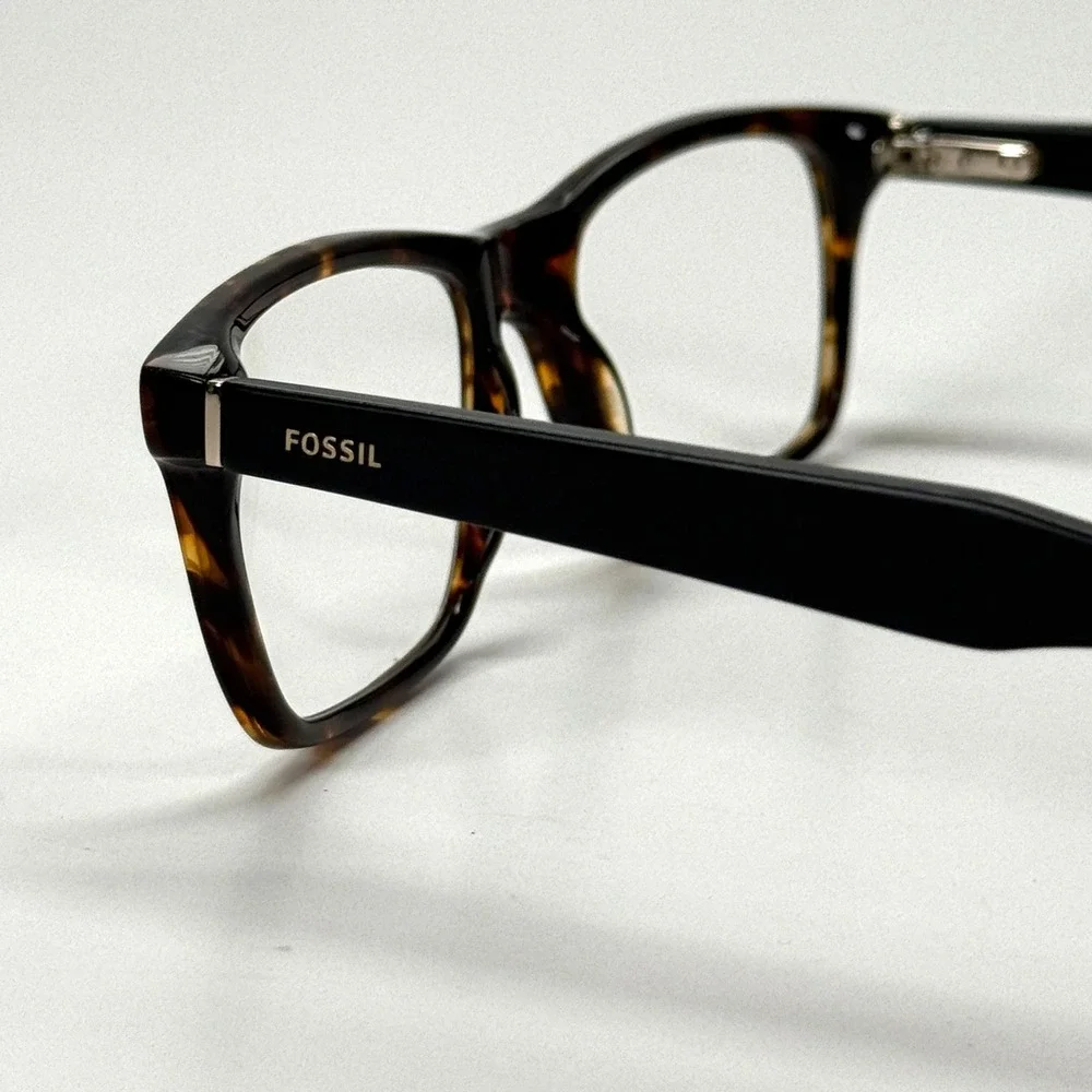 FOSSIL FOS 7003 086 Eyeglasses Frame Only 52-17-145 Tortoise Shell Brown